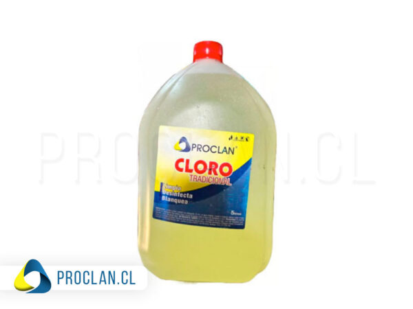 Bidón de cloro 5 lt - Proclan