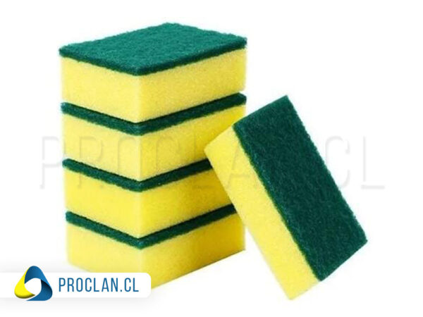 Esponja cocina lisa 50 unidades