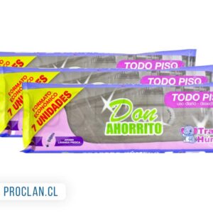 Trapero húmedo Don ahorrito pack 3 unidades