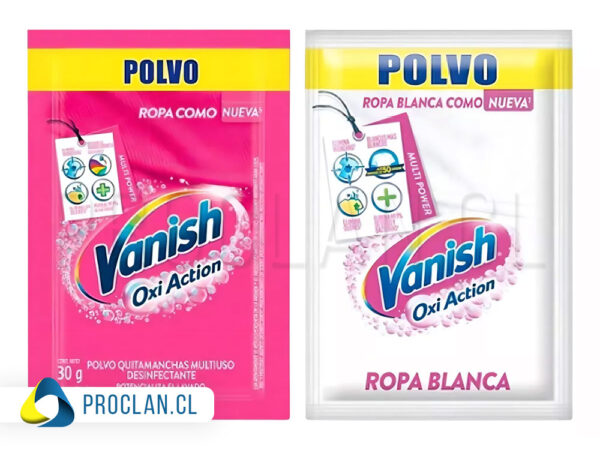 Sobre ropa blanca/color - Vanish