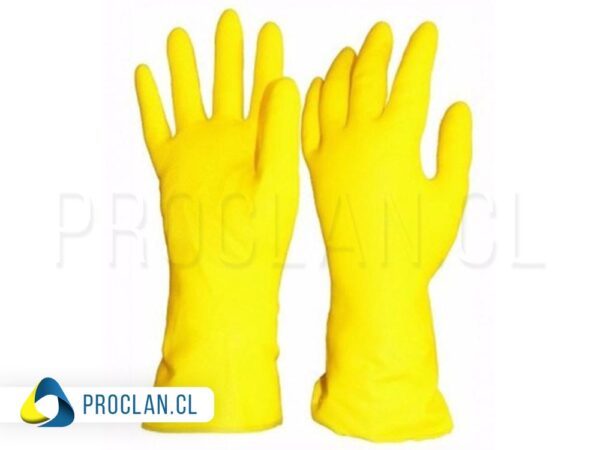 Guante amarillo doméstico 12 unidades