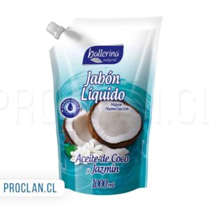 Jabón líquido 1lt doypack - Ballerina