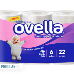 Papel higiénico 22 mts - Ovella