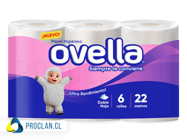 Papel higiénico 22 mts - Ovella