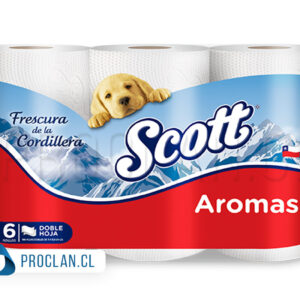 Papel higiénico Scott 6 rollos - Aromas