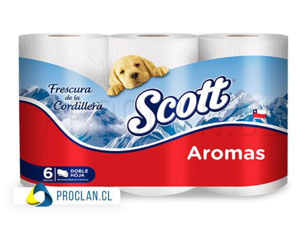 Papel higiénico Scott 6 rollos - Aromas