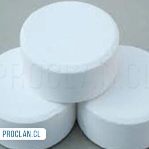 Pastilla de cloro chica 20grs (tarro 1kg)