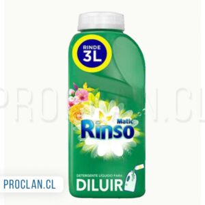 Detergente para diluir (rinde 3 lts) - Rinso