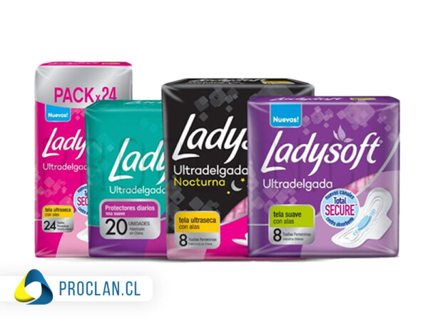 Toallas higiénicas día/noche - Ladysoft