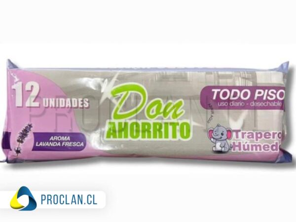 Trapero húmedo Don ahorrito 3 unidades
