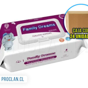 Toalla húmeda caja 24 unidades