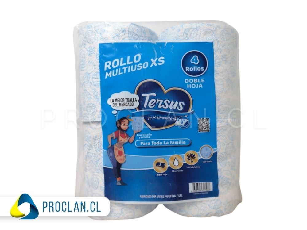 Nova doble hoja multiuso 4 rollos - Tersus