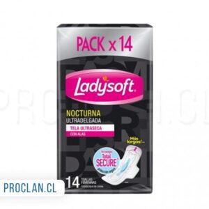 Ladysoft nocturna ultraseca con alas