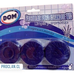 Pastillas para estanque WC - DOM
