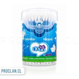 Cotonitos Soft Cloud marca Winnex 100 unidades