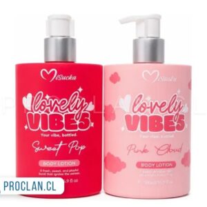 Crema corporal Misucka Lovely Vibes variedad en aromas